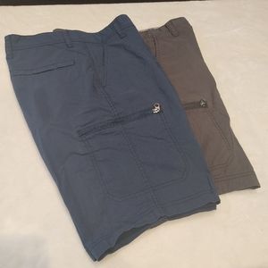 Lot of 2 Cargo Shorts 29" waist